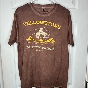 Brown Graphic T-Shirt